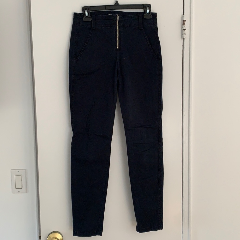 A.L.C. twill zip front pants